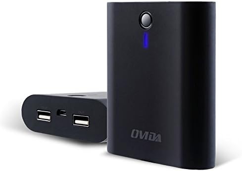 Ovida Best Power Bank Portable Phone Charger, 10400mAh QC2.0, Auto Adjusted 5V 9V 12V Input/Output for any iPhone, iPad, Samsung modesl, HTC, Sony Xperia