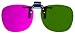 Clip On 3D Glasses for 3D Movies Ice Age 3 Dawn of The Dinosaurs 3D and Games that require Magenta/Green lenses