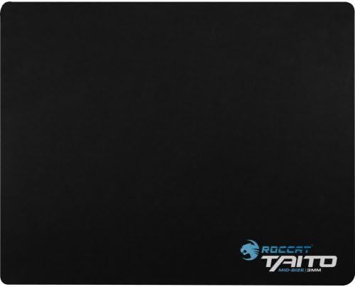 Roccat Studios - Roccat Taito - Shiny Black Gaming Mousepad - 12.6" X 15.7" - Black "Product Category: Accessories/Wrist/Mouse Pads"