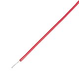 協和ハーモネット UL耐熱ビニル絶縁電線 赤UL1015 AWG14 10m<RD>