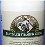 Dancing Paws Daily Multivitamin  Mineral Supplement for Dogs (180-count bottle)