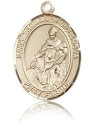 14K Gold St. Thomas of Villanova Medal