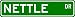 NETTLE Street Sign ~ Personalized Family Lastname Sign ~ Gameroom, Basement, Garage S...