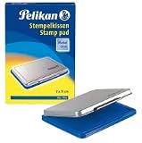 Produkt-Bild: Pelikan 331017 Stempelkissen 2, getr&auml;nkt, 110 x 70 mm, blau