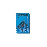 Armstrong 66-610 Slotted Tip Square Shaft Screwdriver Set, 4-Piece [並行輸入品]