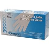 LATEX MEDICAL EXAM GLOVES NON STERILE SMALL 100/BOX LATEX MEDICAL EXAM GLOVES NON STERILE SMALL 100/BOX