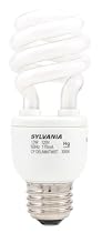 Sylvania 29727 13W Compact Fluorescent Micro Mini with Integral 120V Ballast Medium Screwbase, Soft White, 2-Pack # CF13EL/MICROMINI/2/12/RP