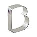Ann Clark Letter B Cookie Cutter - 3.25 Inches - Tin Plated Steel