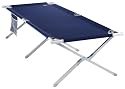 Pacific Outdoors Big Easy Aluminum Camp Cot (Blue)