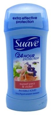 Suave Deodorant 2.6oz 24Hr Sweet Pea & Violet Invisible Solid