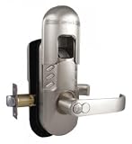 Tools & Hardware : Silver DG98 Biometric Keyless Electronic Digital Door Lock LH