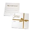 360 Piece Pack of Christmas List To Jesus Religious Gift Tags #92152