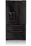 LG LMX25984SB 24.7 cu. ft. French Door Refrigerator - Black