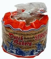 Dutch Bakery Syrup waffles Stroopie 12% butter (4 pack 32 waffles