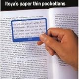 Adorama Pocket Lens Magnifier, Credit Card Thin Magnifier for Reading, 3 1/4