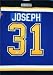 Cujo Curtus Joseph autographed Hockey Jersey (St. Louis Blues)