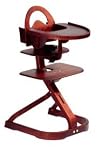 Svan High Chair with Infant Kit in Mahogany - Free Tray Cover an
