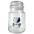 Memphis Grizzlies 31oz Glass Candy Jar - Primary Logo NBA Basketball
