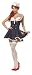California Costumes Women's Nautical Doll Costume,Navy,Small