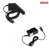 BlackBerry Gemini 8520/Curve 8530 Combo Rapid Car Charger + Home Wall Charg ....