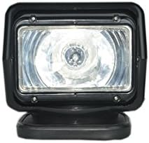 ZHEXUAN 55W HID Search Light Spot Wireless Remote Control with Magnetic Base for Marine Boat Camping Truck Car