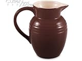 Le Creuset Enameled Stoneware Breakfast Jug, Dark Chestnut