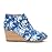 Blue Suede Floral