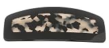 France Luxe Inlay Squared Oval Barrette