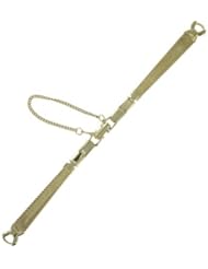 Ladies Gold Gp Mesh C Ring Hook End Watch Band Speidel