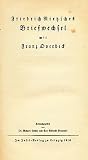 Produkt-Bild: Friedrich Nietzsches Briefwechsel mit Franz Overbeck.