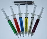 6 Syringe Pens Ideal for Nurse Costumes