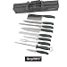 Berghoff Knife Set with Roll Bag - 10 Pieces