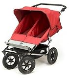 Mountain Buggy UU2204-7061 Urban Double Jogging Stroller, Red Dot
