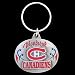 Pewter NHL Team Key Ring - Montreal Canadiens