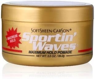 SoftSheen-Carson Sportin' Waves Maximum Hold Pomade 99.2g by Sport n Wave