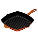 Le Creuset Enameled Cast-Iron 10-1/4-Inch Square Skillet Grill, Caribbean