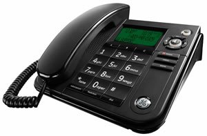 Corded Desktop Speakerphone, w/CW/CID, Wall Mount, Black (GET29581FE1) Category: Corded Telephones