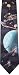 STAR WARS NABOO SPACE BATTLE NECK TIE RALPH MARLIN NEW