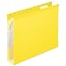 Pendaflex 4152X2YEL Hanging Box Bottom Folder, Yellow, Letter, 25 Per Box