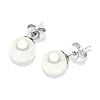 Valero Pearls Valero Classics Damen-Ohrstecker 925 Sterlingsilber S��wasser-Zuchtperlen wei� ca. 8,0-8,5 mm  186150