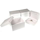 Reviews3 White Leather Ring Display Jewelry Showcase Gift Box 3 White Leather Ring Display Jewelry Showcase Gift Box