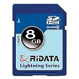 RIDATA SECURE DIGITAL HIGH CAPACITY, CLASS 6,8GB