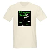 Oregon Trailer Trash Ash Grey T-Shirt Funny Light T-Shirt by CafePress