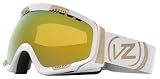 Von Zipper Feenom 09 Snowboard Goggles - White Metallic Frame / Gold Chrome Lens