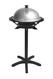 Kitchen & Housewares : George Foreman 14036 Indoor/Outdoor Grill/Barbeque with temperature control knob and stand - cooks up to 13 portions
