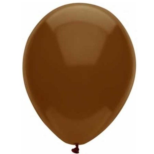 Brown 11" Latex Balloons (6 count)