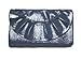 Chateau Blue Deja Vu Leather Clutch by Baekgaard