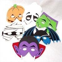 Foam Halloween Masks-12 Pack
