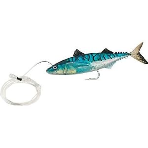 Live Mackerel 7 Rigged Natural by