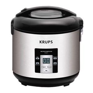 Krups RK7011 4-in-1 10-Cup Rice Cooker and Steamer by Krups